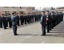 98彩票公司开展2024年度保安岗位练兵训练活动